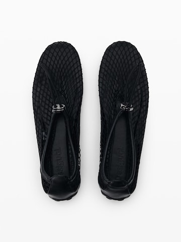 Desigual Slip-on obuv - Čierna