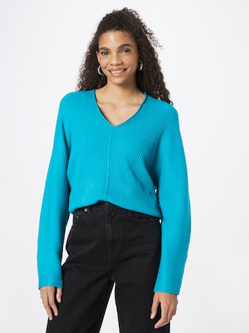 TOM TAILOR Sweater in Blue: front