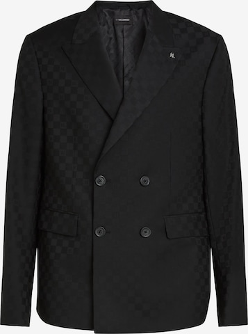 Regular fit Sacou de la Karl Lagerfeld pe negru: față