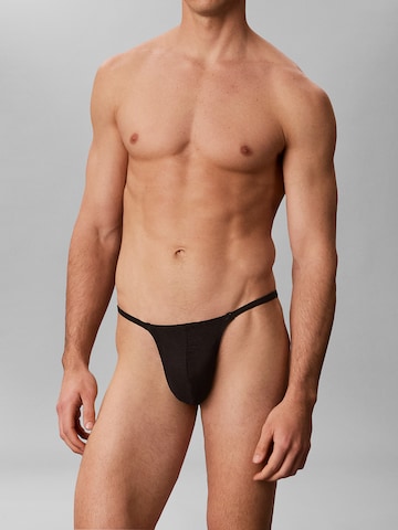 Calvin Klein Slip 'Sculpt Lace' in Schwarz: Vorderseite