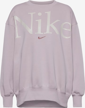 Nike Sportswear Sweatshirt 'Phoenix' in Purple: front