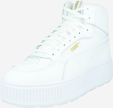 PUMA - Zapatillas deportivas altas 'Karmen' en blanco: frente