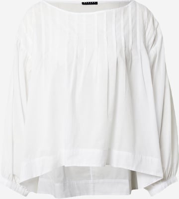 Sisley Blouse in Wit: voorkant