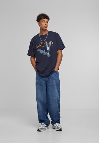 T-Shirt 'A-Minor' MT Upscale en bleu