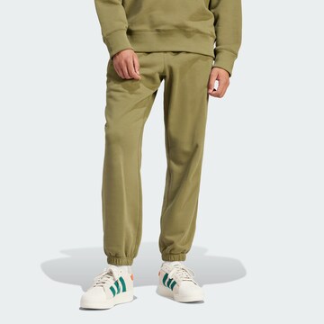 ADIDAS ORIGINALS Tapered Broek 'Adicolor Contempo' in Groen: voorkant