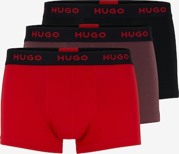 HUGO Red - Calzoncillo boxer en rojo: frente