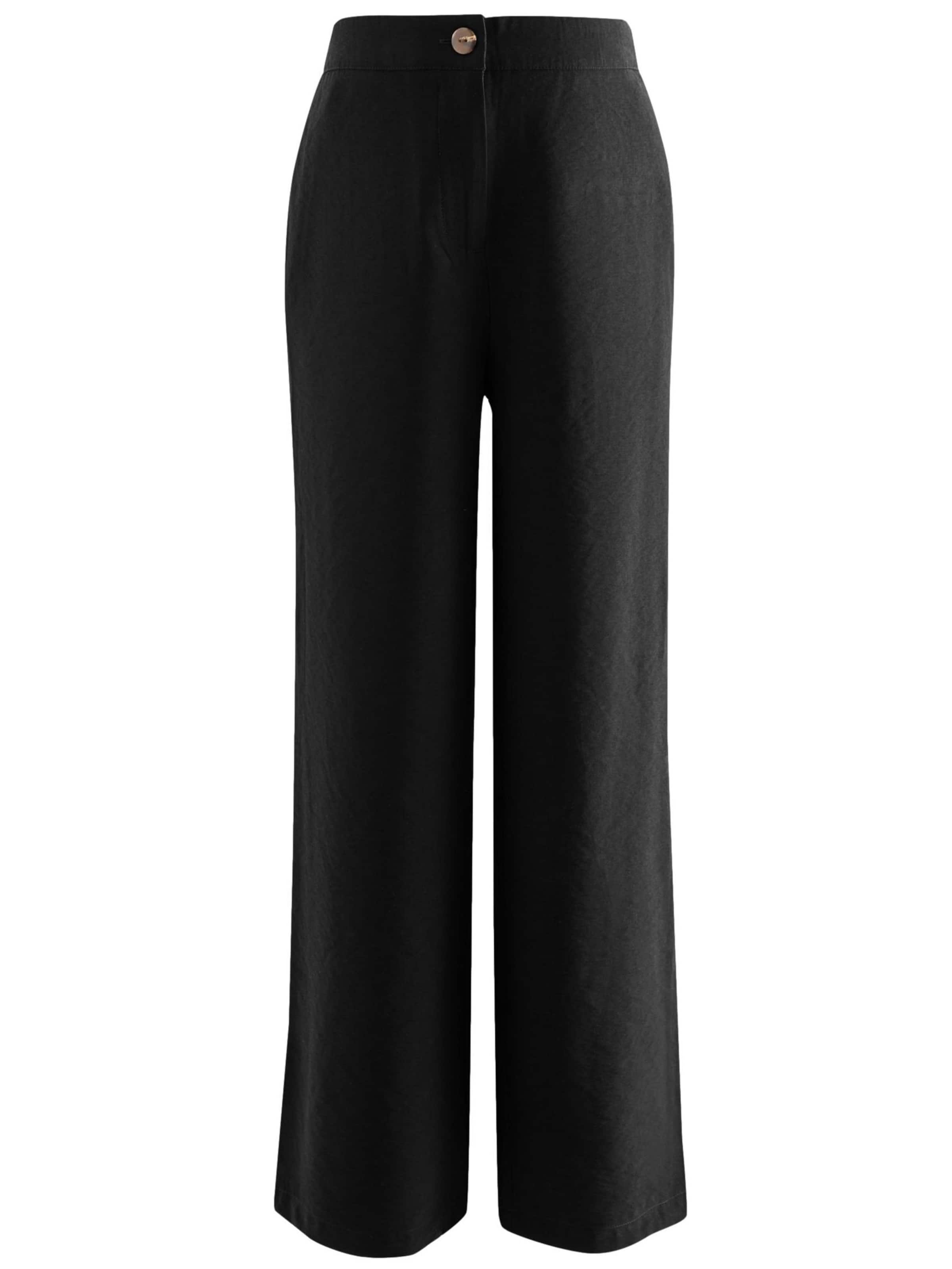 Next Zvonové kalhoty Kalhoty – černá: přední strana