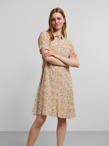 PIECES Shirt dress 'My' in Mixed colours: front