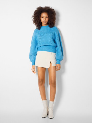 Bershka Sweter w kolorze niebieski