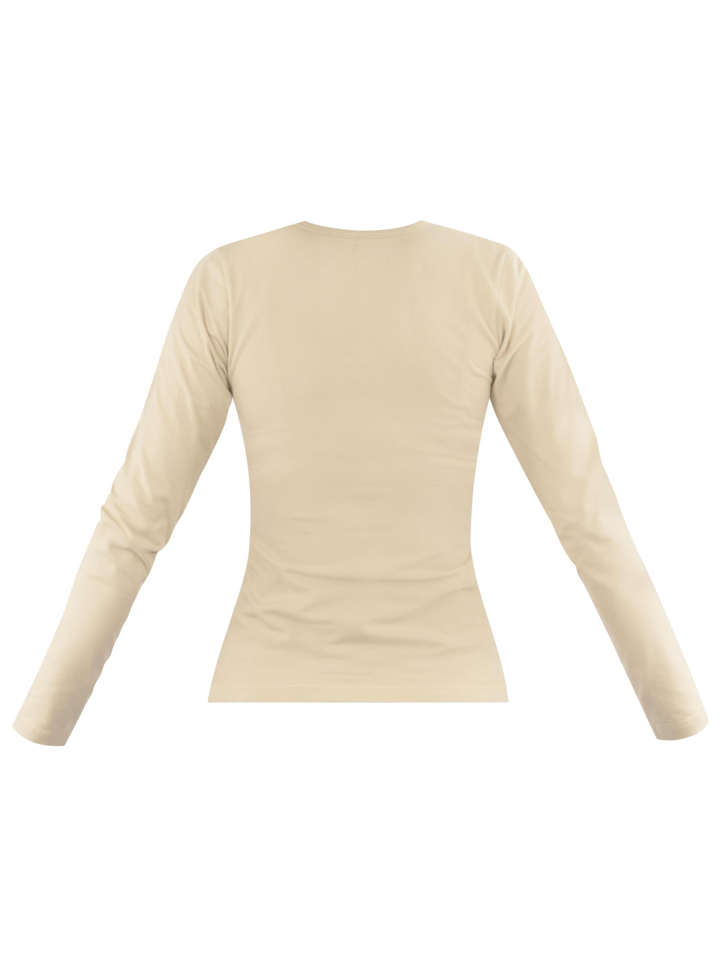 Janice Sweatshirt ' Niska ' in Beige