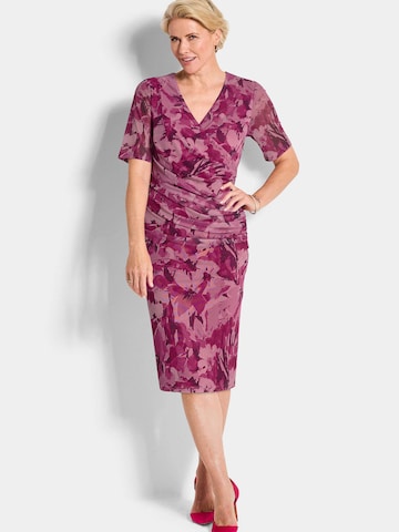 Goldner Jurk in Lila