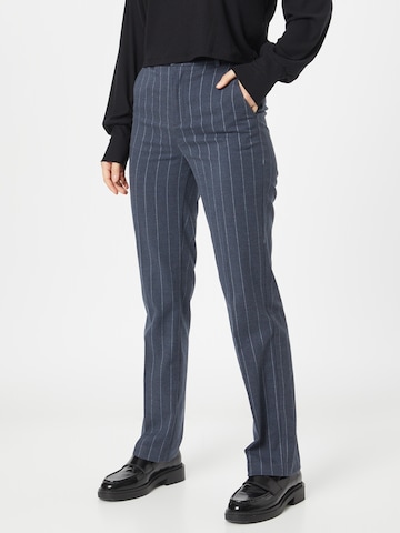 Regular Pantalon à plis UNITED COLORS OF BENETTON en gris : devant