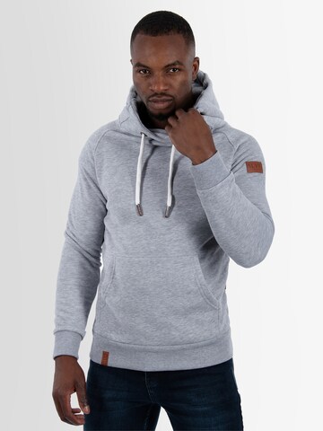 Alessandro Salvarini Sweatshirt 'Beeno' in Grau: Vorderseite