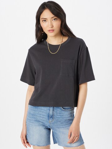 GAP Shirt 'REISSUE' in Zwart: voorkant