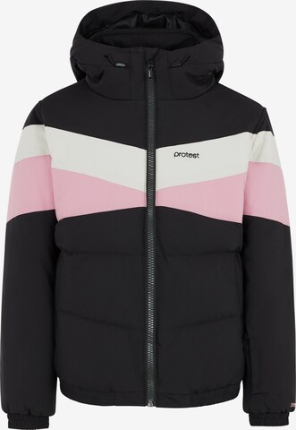 PROTEST Sportjacke 'PRTSISKIN JR' in Schwarz: Vorderseite