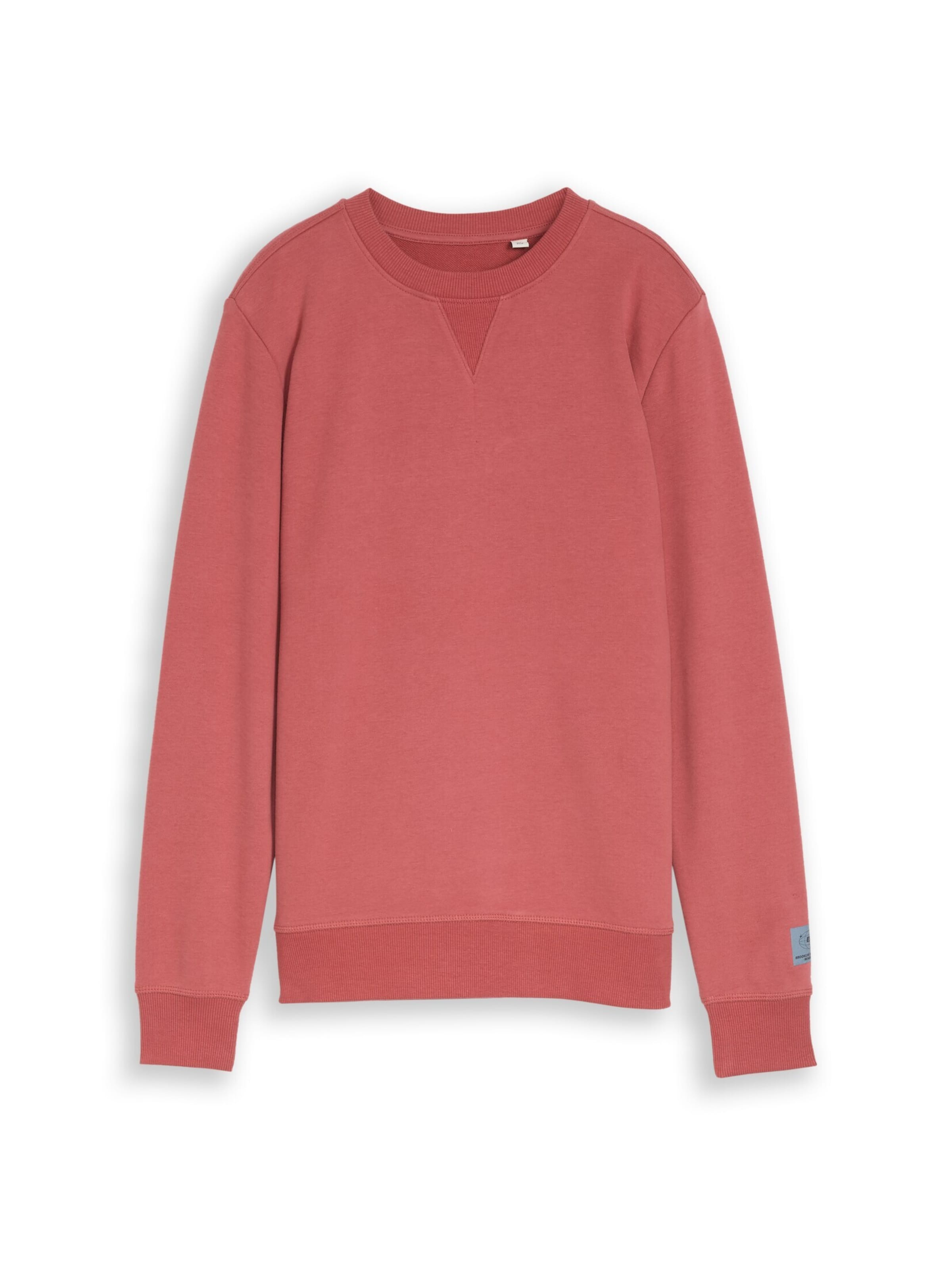TOM TAILOR Sweatshirt in Red: front