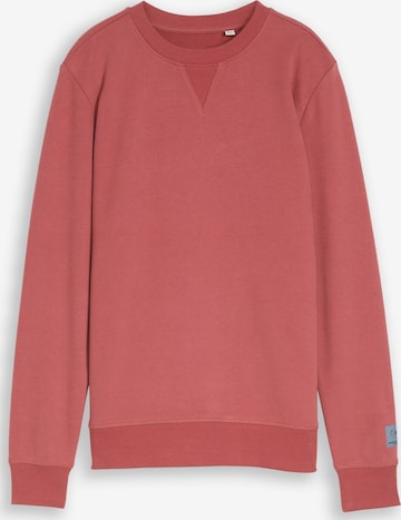 TOM TAILOR Sweatshirt in Red: front