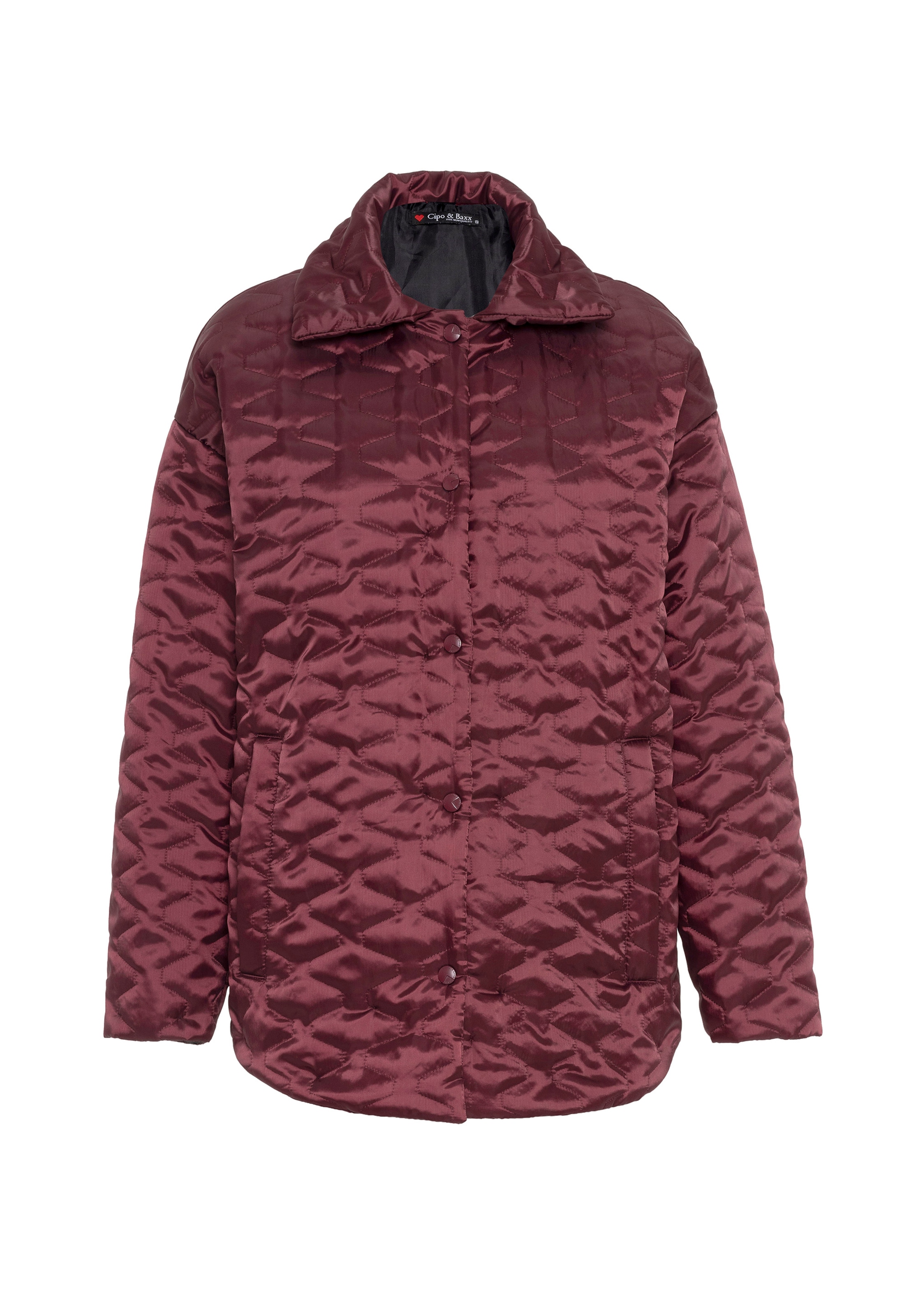 Veste outdoor CIPO & BAXX en rouge : devant
