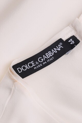 DOLCE & GABBANA Ärmellose Bluse M in Weiß