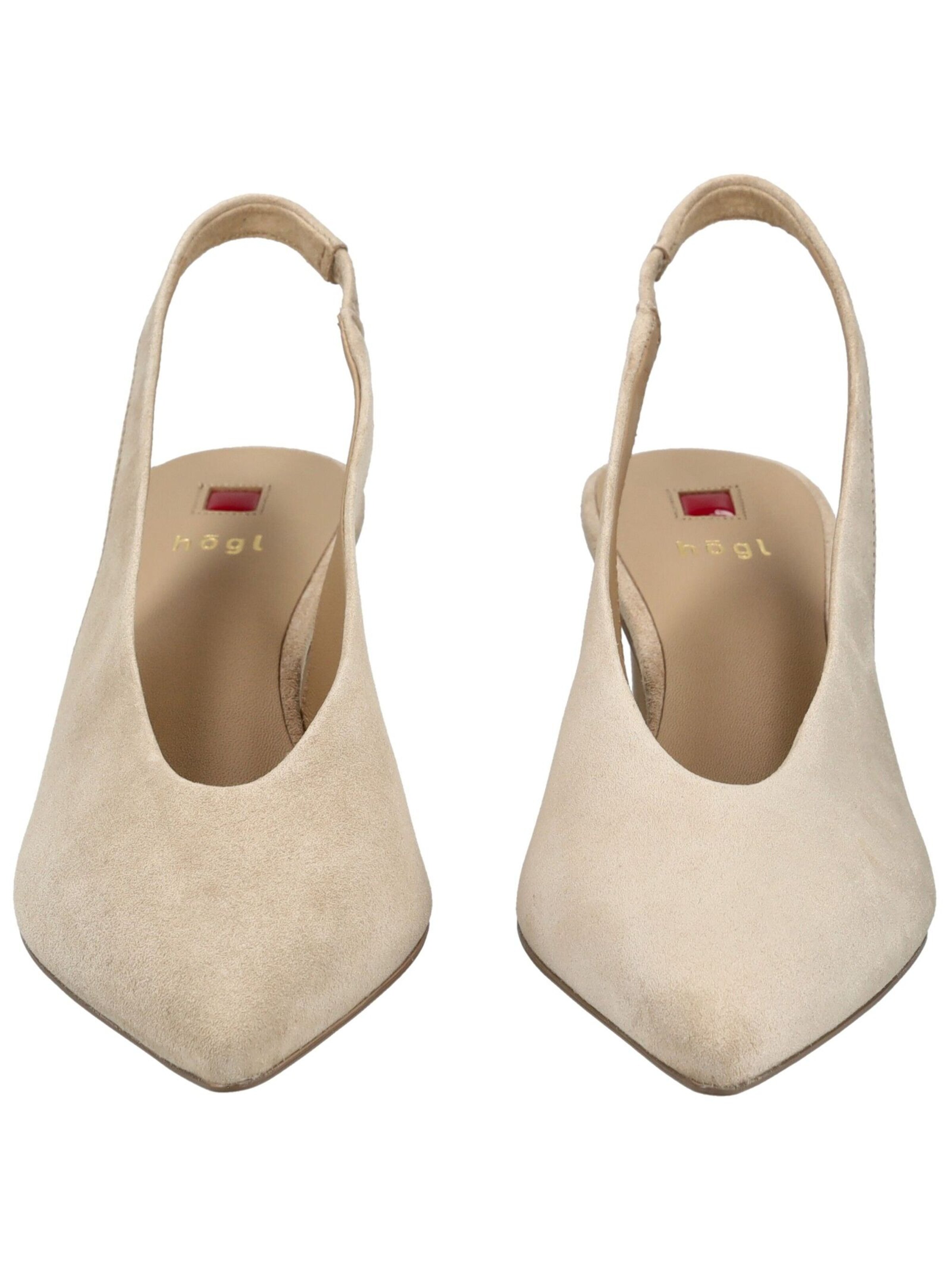 Décolleté sling di Högl in beige