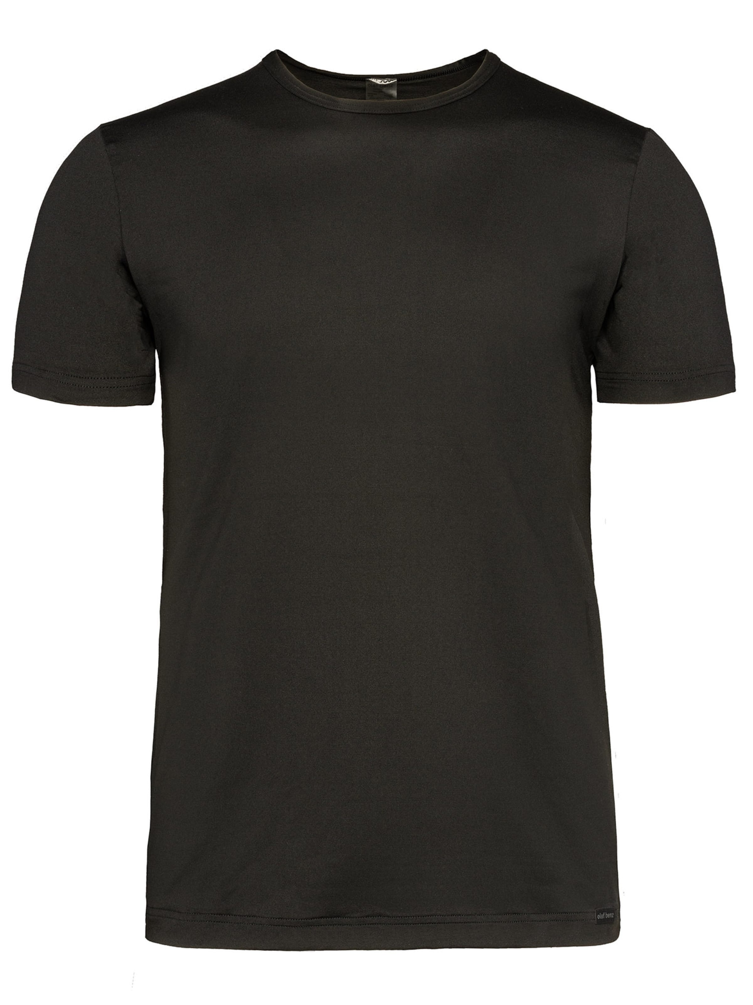 Olaf Benz T-Shirt ' RED2563 ' in Schwarz: Vorderseite