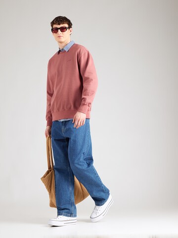 LEVI'S ® Sweatshirt 'AUTHENTIC' in Rood