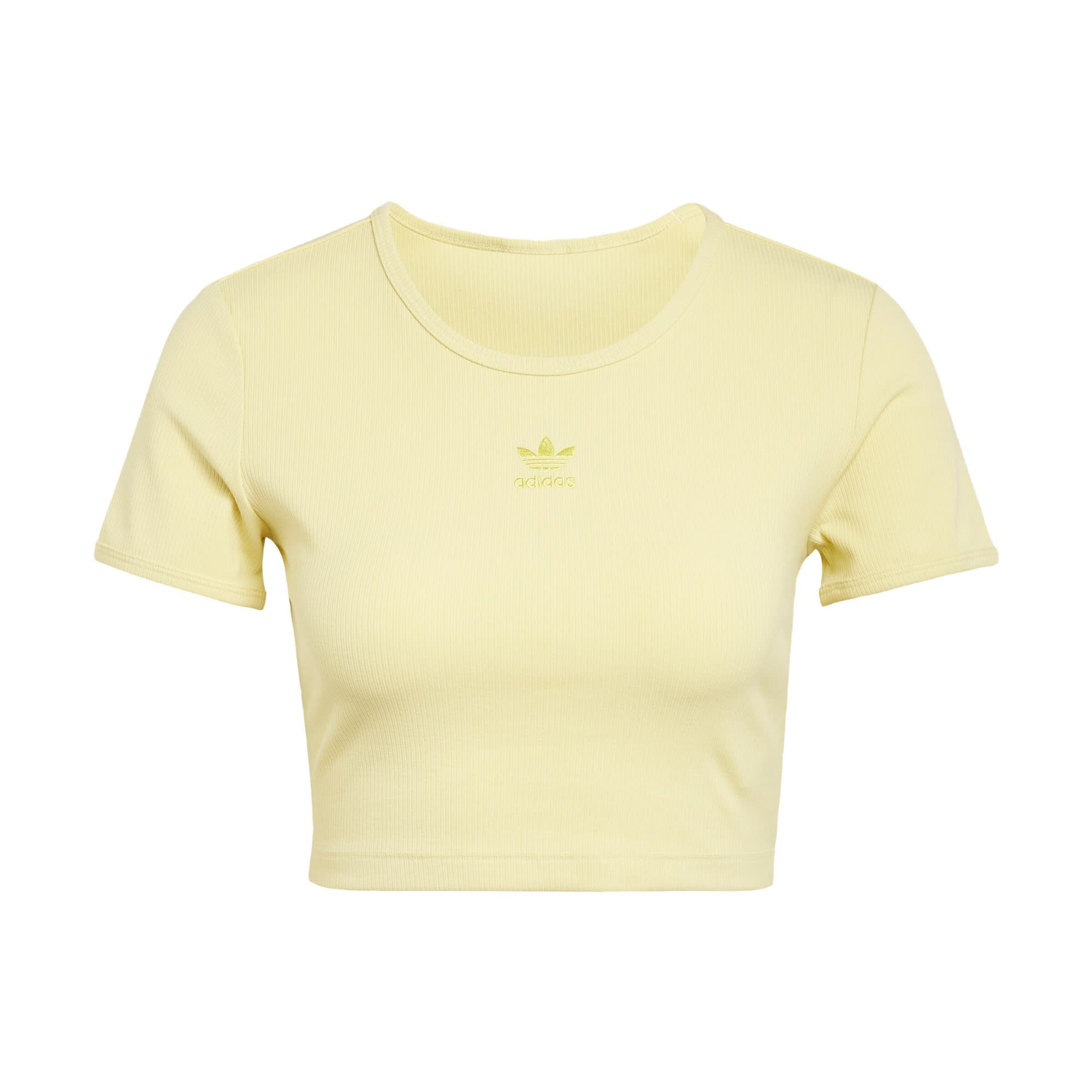 ADIDAS ORIGINALS - Camiseta 'Essentials' en amarillo: frente