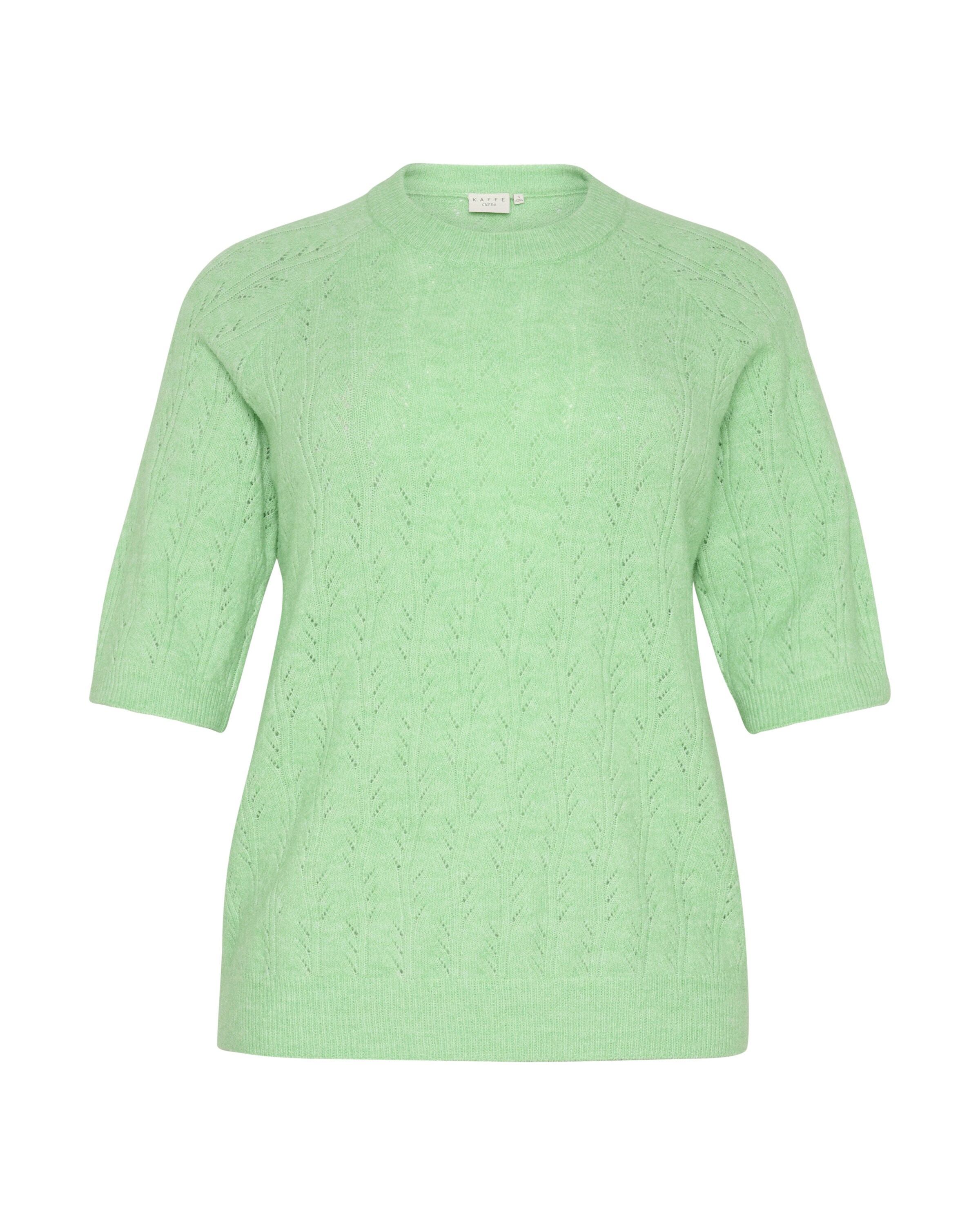 Pull-over 'Tenna' KAFFE CURVE en vert : devant