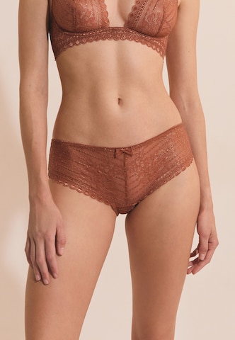ETAM Regular Panty 'Panama' in Brown: front