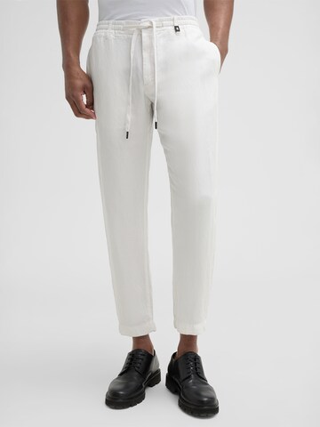 Regular Pantalon 'Saturn' STRELLSON en blanc : devant