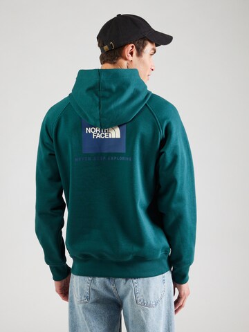 THE NORTH FACE Sweatshirt 'REDBOX' in Green: front