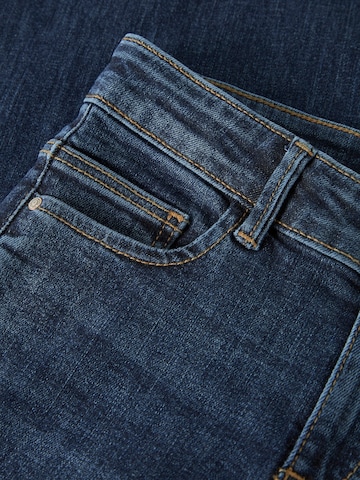 NAME IT Wide Leg Farkut 'NKFPOLLY' värissä sininen