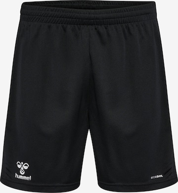 Hummel Regular Workout Pants 'Staltic' in Black: front