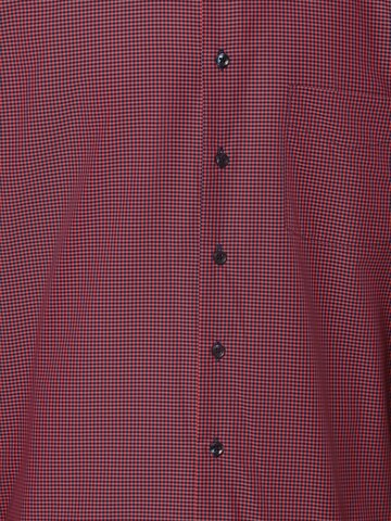 Andrew James Regular fit Button Up Shirt in Red