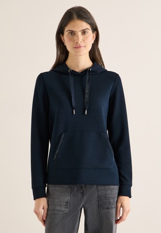 CECIL Sweatshirt in Blue: front