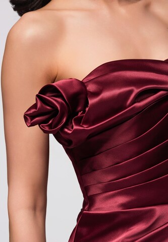 Ombre Avondjurk in Rood