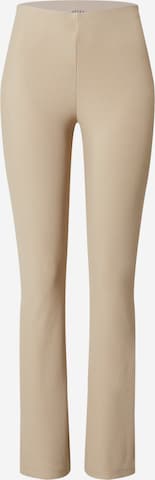 EDITED Flared Pants 'Zihna' in Beige: front