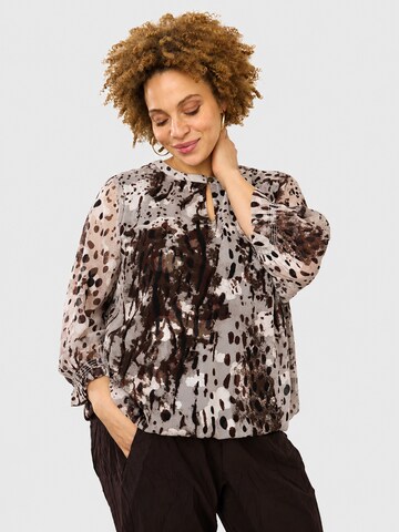Zhenzi Blouse 'Libby 1522' in Brown