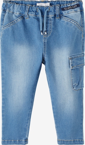 NAME IT Regular Jeans 'Ben' in Blauw: voorkant