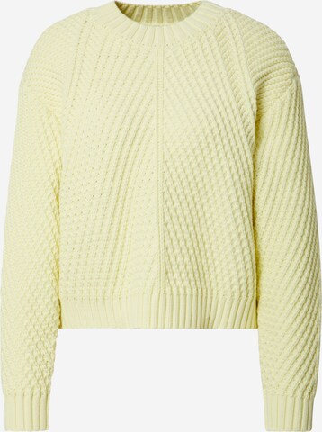 Pull-over 'Lilia' LeGer by Lena Gercke en jaune : devant