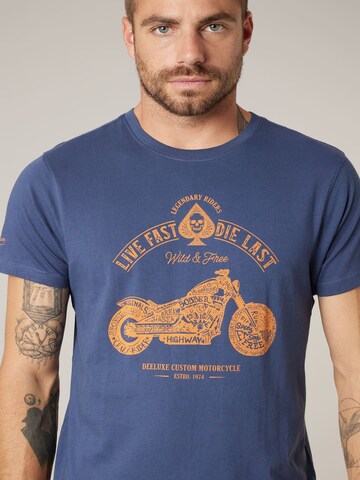 T-Shirt 'Park' Deeluxe en violet