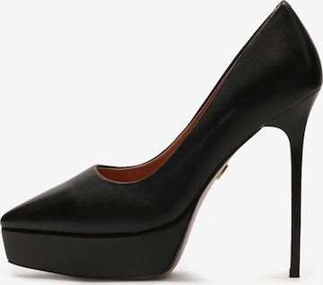 Kazar Pumps i svart: forside