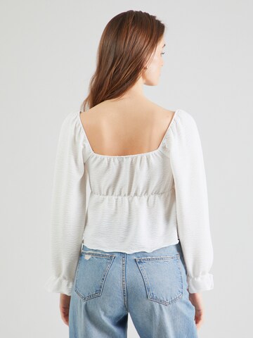 Camicia da donna 'PCFAY' di PIECES in bianco
