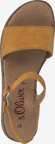s.Oliver Sandals in Yellow