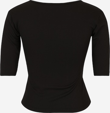 Vero Moda Petite - Camiseta 'Riva' en negro