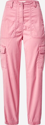 Marks & Spencer - Tapered Pantalón cargo en rosa: frente
