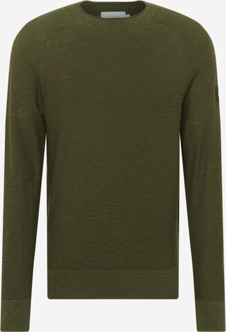 Calvin Klein Pullover in Grün: front