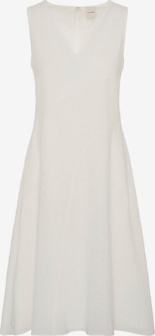 Calvin Klein Dress 'Broderie Anglaise' in White: front