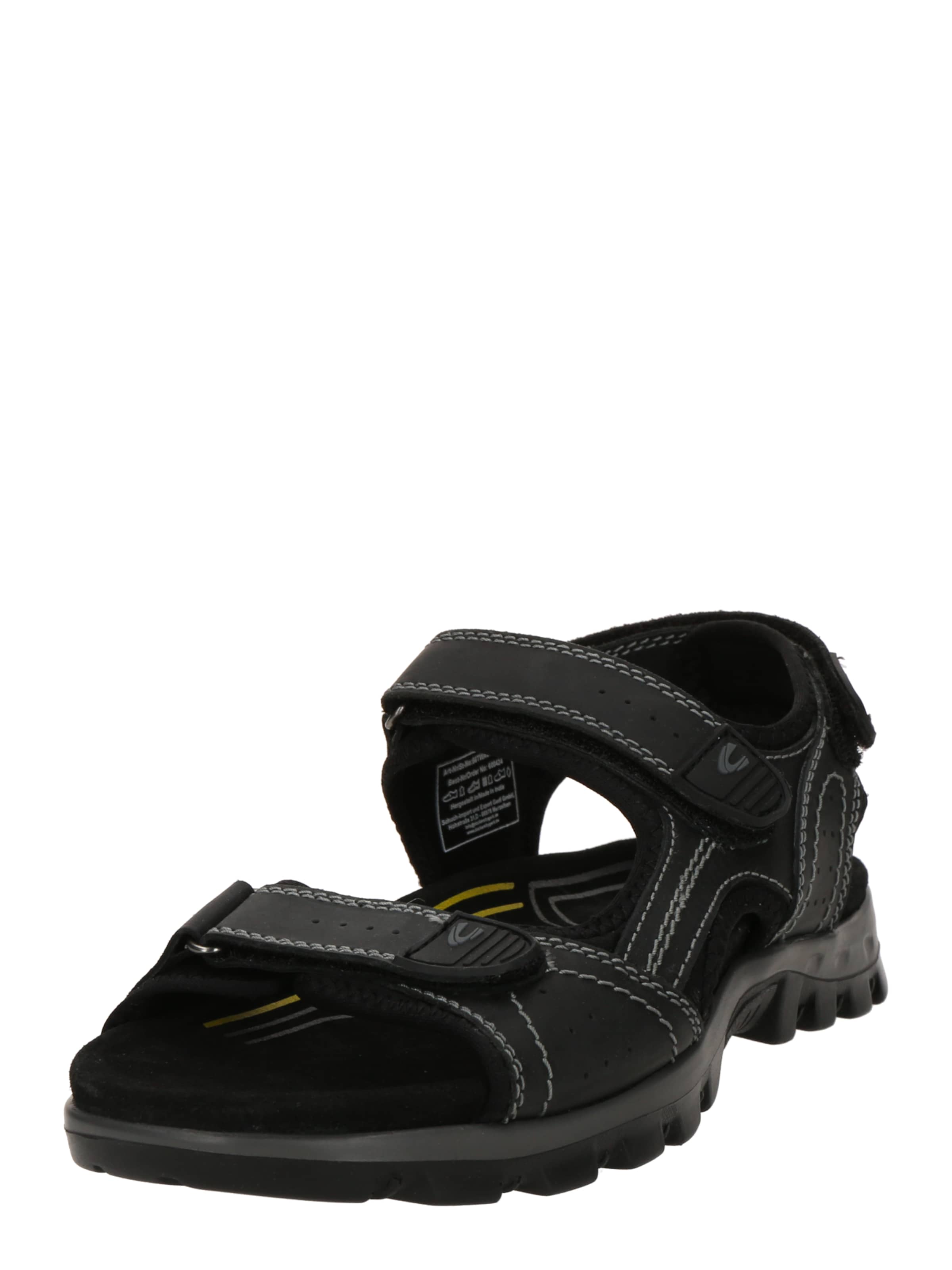 CAMEL ACTIVE Trekkingsandale in Schwarz: Vorderseite