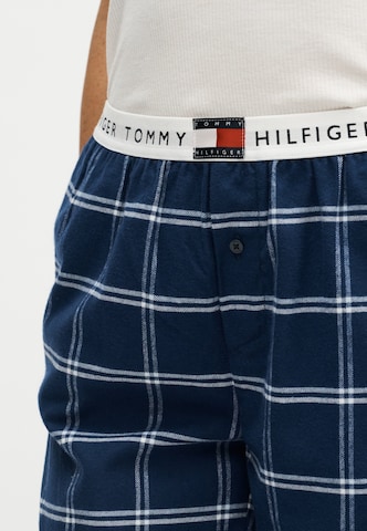 TOMMY HILFIGER Regular Pyjamasbyxa 'Heritage' i blå